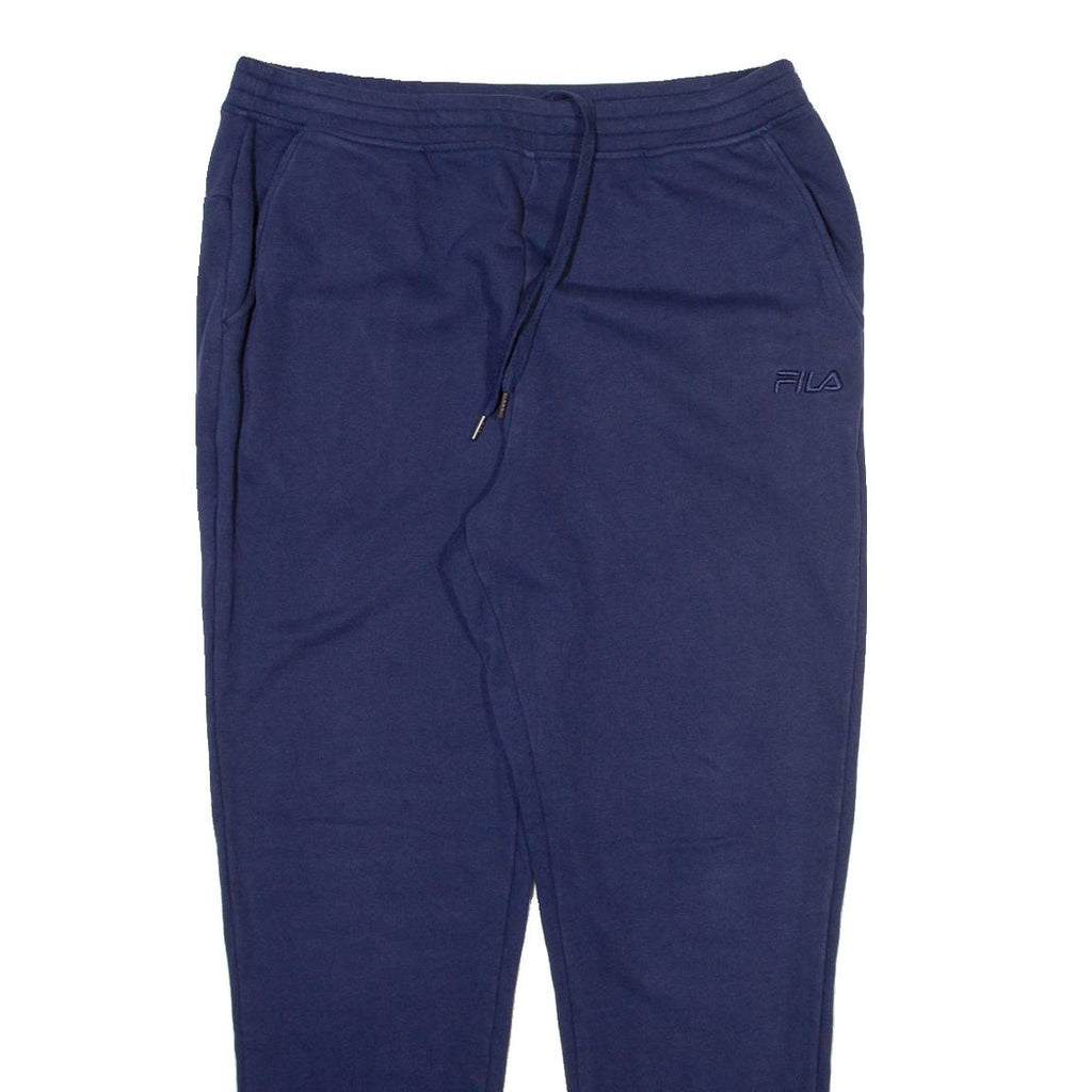 FILA Mens Joggers Blue Tapered L W26 L29