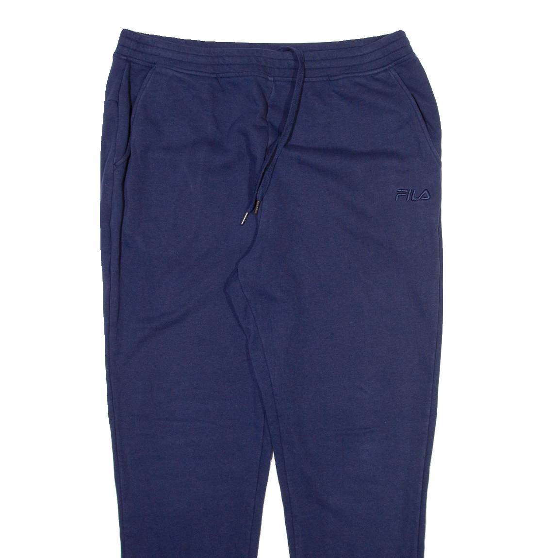 FILA Mens Joggers Blue Tapered L W26 L29
