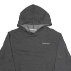 REEBOK Womens Grey Pullover Hoodie M Rbk Logo Casual