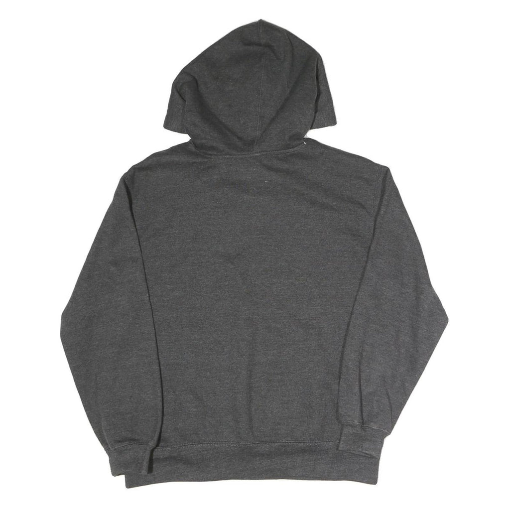 REEBOK Womens Grey Pullover Hoodie M Rbk Logo Casual