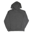 REEBOK Womens Grey Pullover Hoodie M Rbk Logo Casual