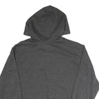 REEBOK Womens Grey Pullover Hoodie M Rbk Logo Casual