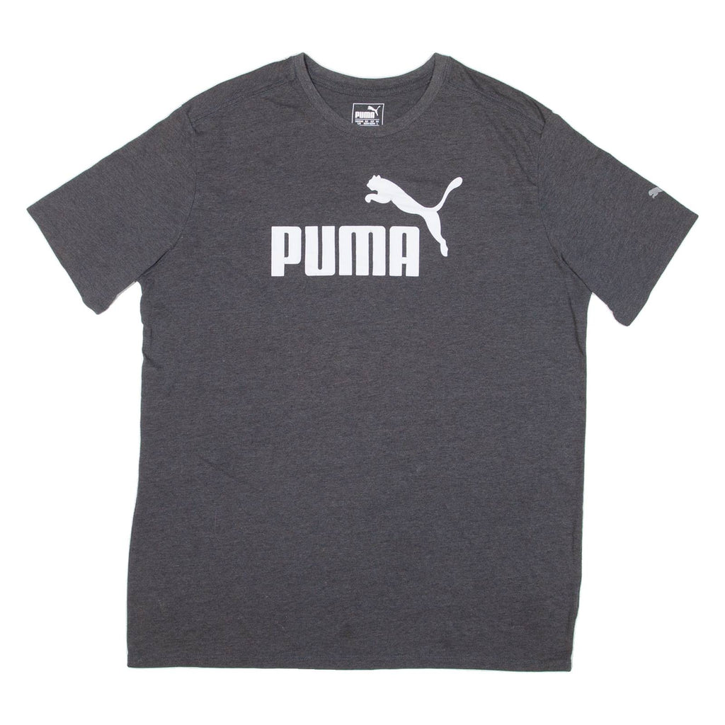 PUMA Mens T-Shirt Grey L