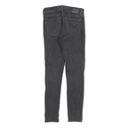 LEVI'S 711 Womens Jeans Black Slim Skinny Denim Medium W25 L28 Stylish