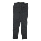 CALVIN KLEIN JEANS Womens Black Slim Skinny Denim Rinse W26 L25 Zip Closure