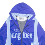 SW4U Mens Shell Jacket Blue Hooded M