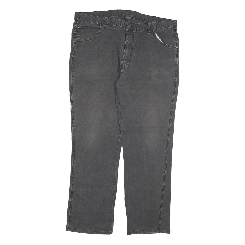 DICKIES Mens Regular Fit Straight Leg Denim Dark Jeans W40 L32 Workwear Utility