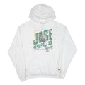 CHAMPION Baseball Mens White Hoodie USA XL
