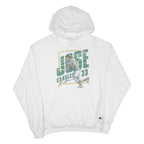 CHAMPION Baseball Mens White Hoodie USA XL