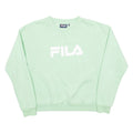FILA Womens Sweatshirt Green XS