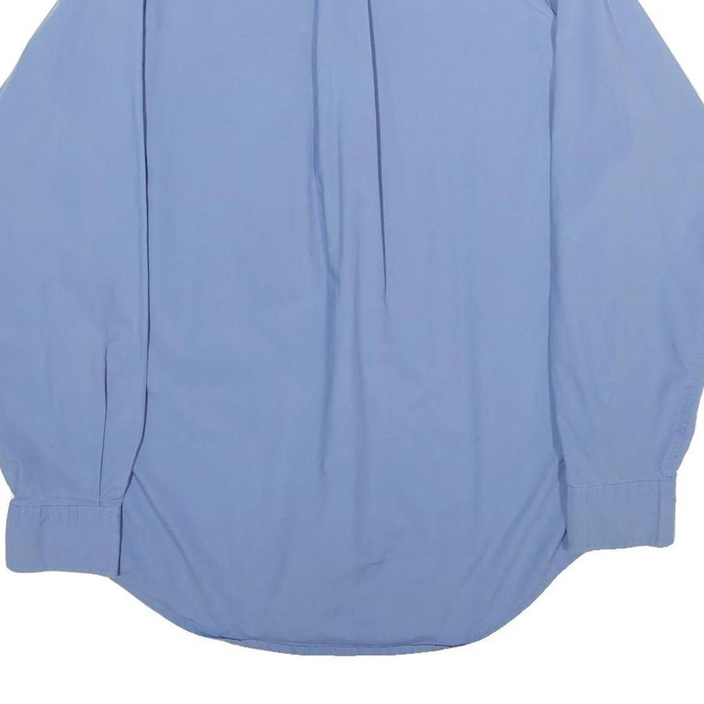 TOMMY HILFIGER Mens Blue Shirt S Classic Button Down Long Sleeve Cotton