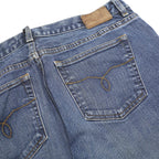 LAUREN RALPH LAUREN Womens Regular Fit Blue Denim Jeans Cotton Blend W30 L27