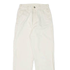J. GALT Womens Jeans Cream Regular Straight W24 L27