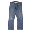 LEVI'S 501 BIG E Jeans Mens Blue Regular Straight Stone Wash W34 L32