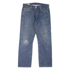 LEVI'S 501 BIG E Jeans Mens Blue Regular Straight Stone Wash W34 L32