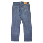 LEVI'S 501 BIG E Jeans Mens Blue Regular Straight Stone Wash W34 L32