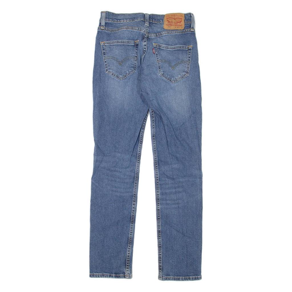 LEVI'S 511 Jeans Mens Blue Slim Straight Stone Wash W26 L32
