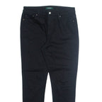 RALPH LAUREN Womens Trousers Black Regular Tapered W32 L29