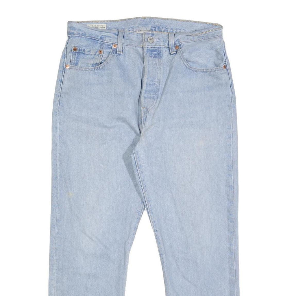 LEVI'S 501 BIG E Womens Jeans Blue Regular Straight Denim Light W29 L26 Vintage