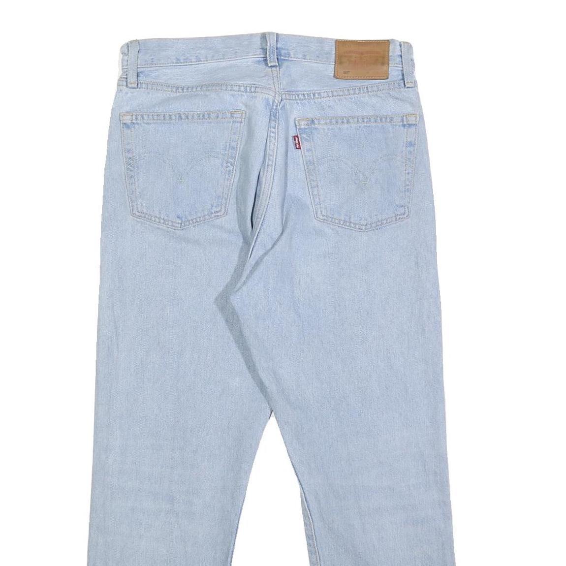 LEVI'S 501 BIG E Womens Jeans Blue Regular Straight Denim Light W29 L26 Vintage