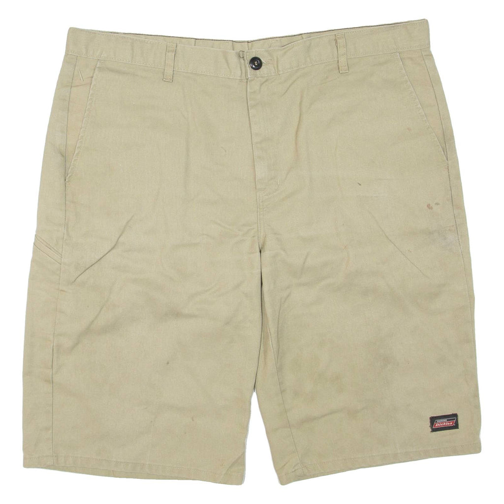 DICKIES Mens Chino Shorts Beige XL W40