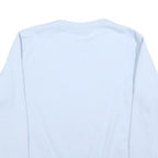 DISNEY Womens Blue Stitch Crew Neck M Cotton Blend Pullover Sweatshirt Cartoon