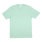 CARHARTT Mens Mint Green Pocket T-Shirt M Short Sleeve Crew Neck Cotton Blend