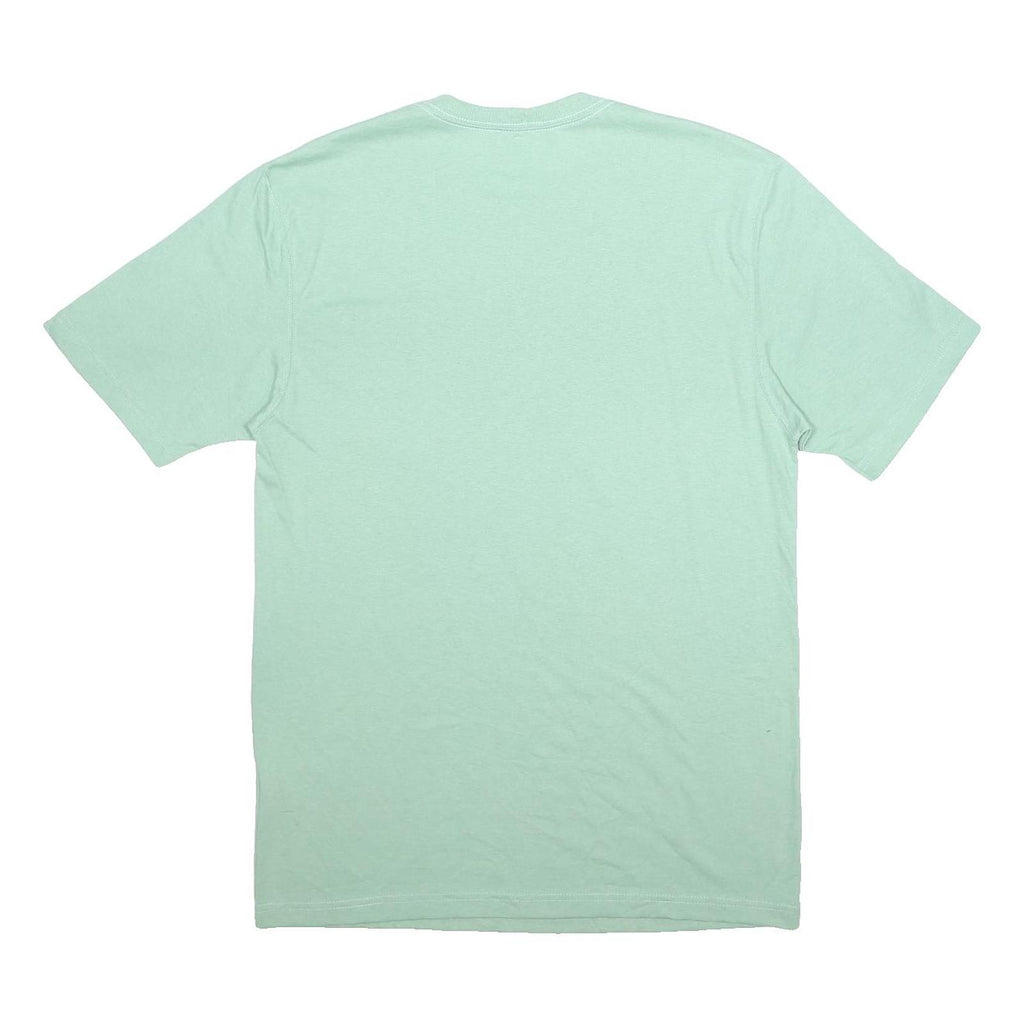 CARHARTT Mens Mint Green Pocket T-Shirt M Short Sleeve Crew Neck Cotton Blend