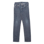 TRUE RELIGION Womens Jeans Blue Regular Skinny Denim Medium W24 L25 Classic Zip