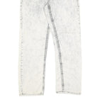 RAINBOW Womens Relaxed Cotton Blend Denim Light Wash W30 L30 Embroidered Jeans