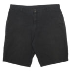 DICKIES Mens Shorts Black Casual Cotton 2XL W42 Workwear Pockets