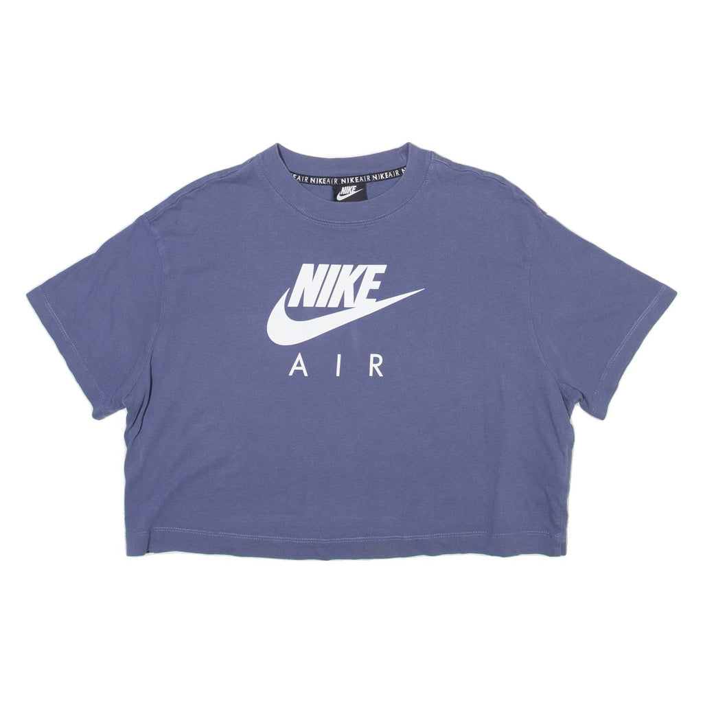 NIKE Air Womens T-Shirt Grey Crew Neck M