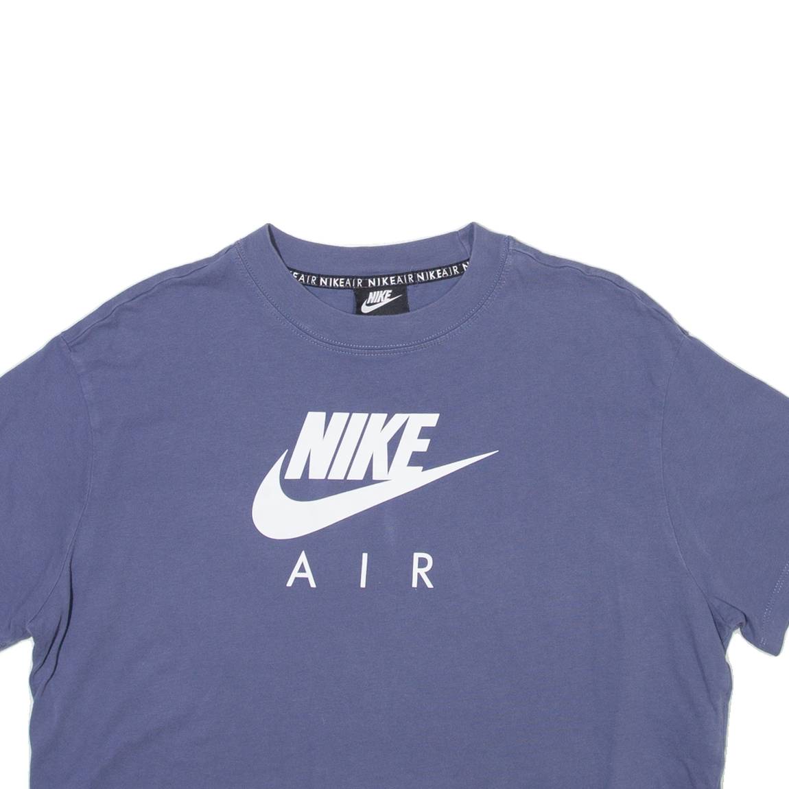 NIKE Air Womens T-Shirt Grey Crew Neck M