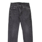 LEVI'S 514 Jeans Mens Black Slim Straight W27 L32