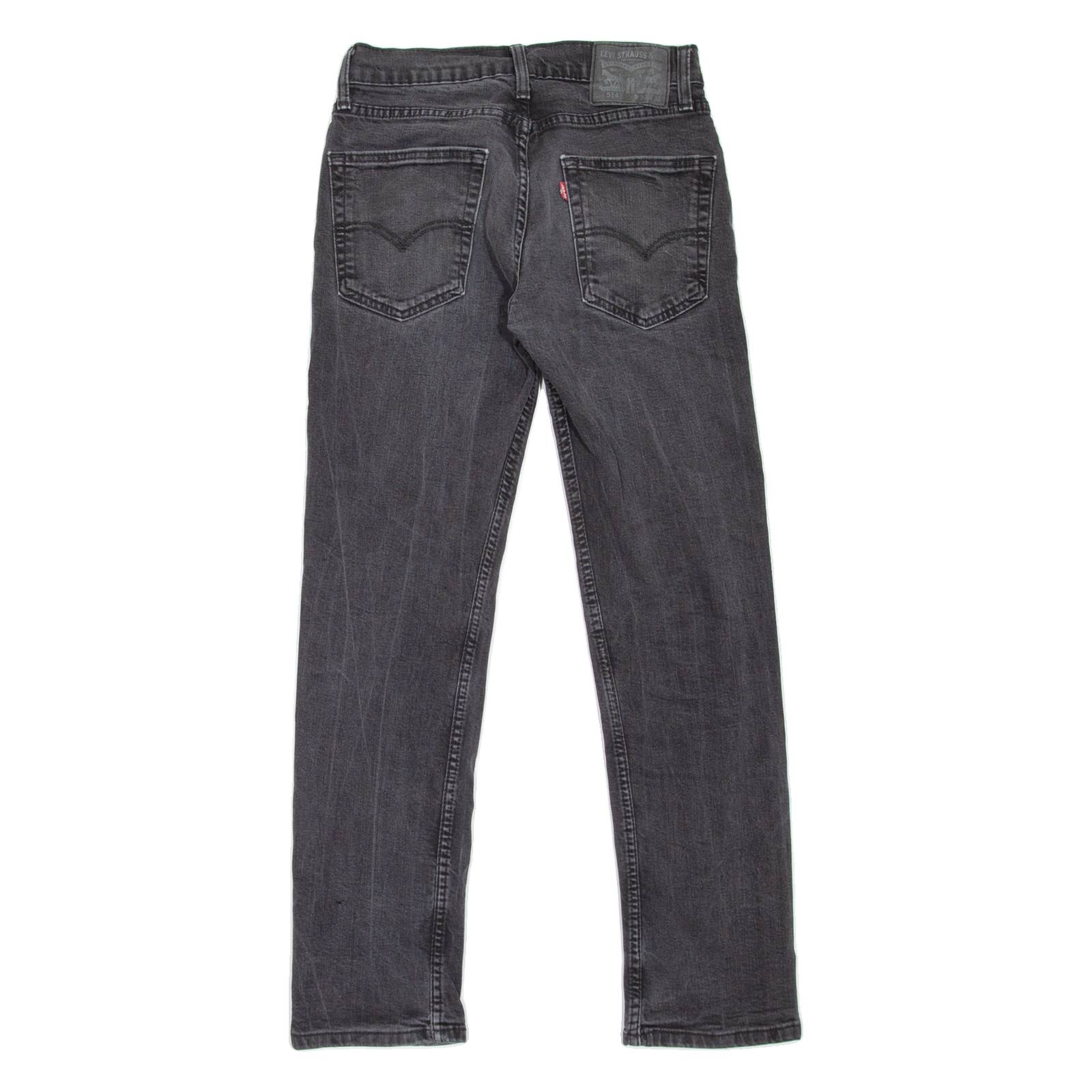 LEVI'S 514 Jeans Mens Black Slim Straight W27 L32