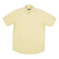 RENATO CAVALLI Mens Shirt Yellow Check S