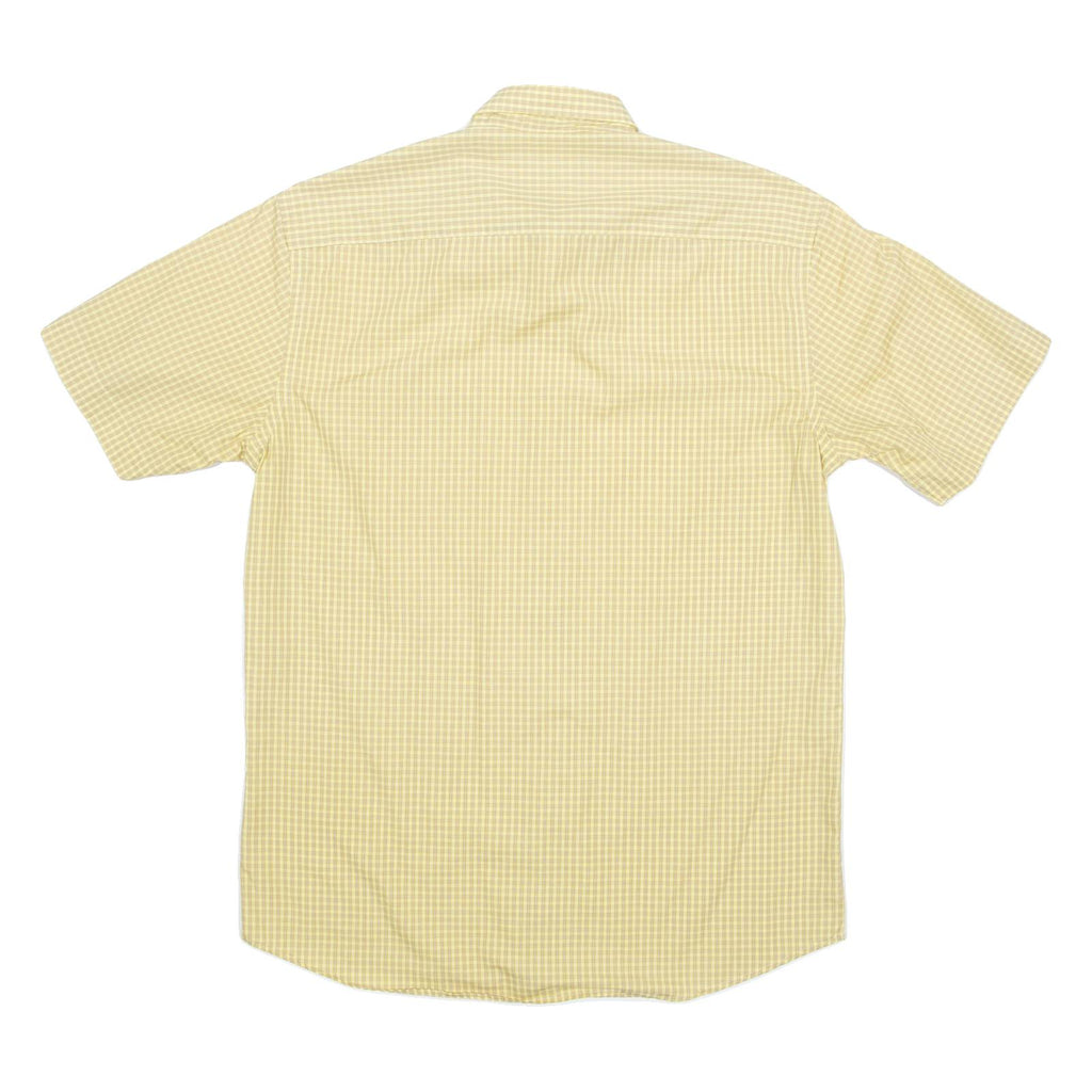 RENATO CAVALLI Mens Shirt Yellow Check S