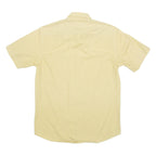 RENATO CAVALLI Mens Shirt Yellow Check S