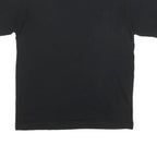 DICKIES Mens Black Plain T-Shirt XL Short Sleeve Crew Neck Cotton Blend Workwear