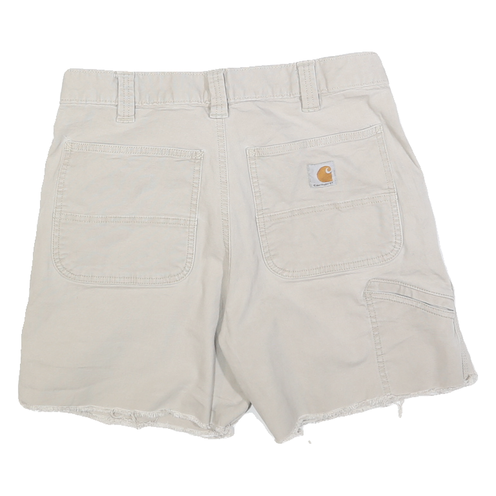 CARHARTT Womens Shorts Beige Casual Relaxed Fit M W32 Cotton Blend Workwear