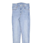 LEVI'S Womens Jeans Blue Slim Skinny Denim Light W25 L28 Stretch Zip Fastening