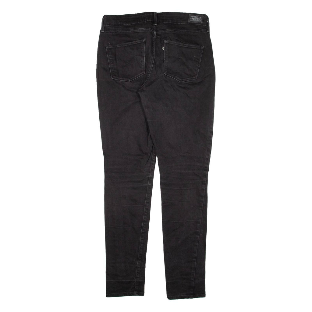 LEVI'S Womens Jeans Black Slim Skinny W28 L29