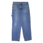 Carpenter Womens Jeans Blue Regular Tapered W32 L30