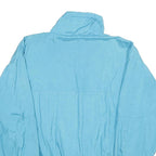 BOCOO Womens Blue Nylon Oversized Jacket L Casual Lightweight Outdoor