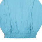 BOCOO Womens Blue Nylon Oversized Jacket L Casual Lightweight Outdoor