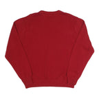 CHAPS Mens Red Plain Crew Neck Basic Knit 2XL Cotton Jumper Casual Warm