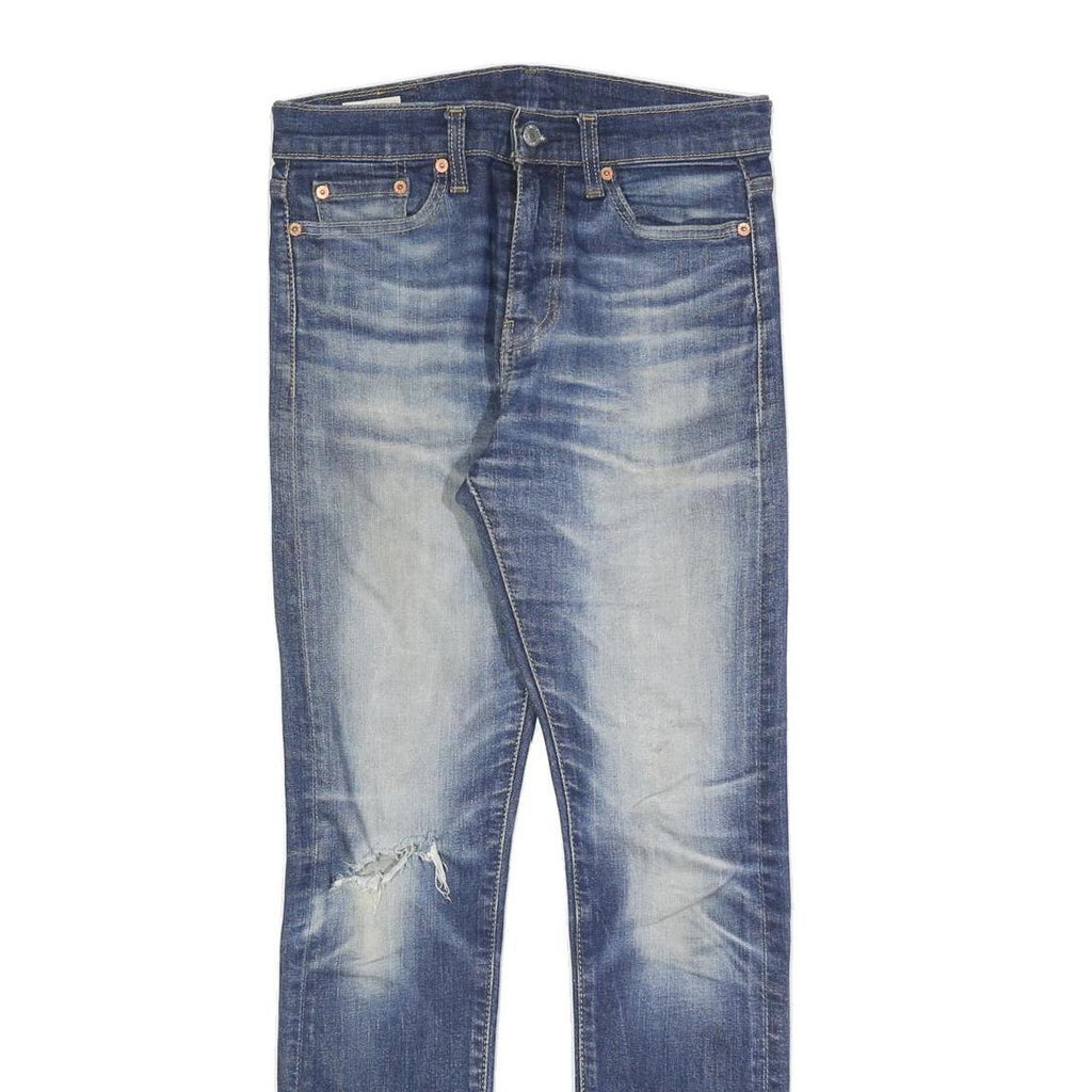 LEVI'S 510 BIG E Mens Slim Skinny Denim Medium W29 L32 Classic Stretch Zip Jeans