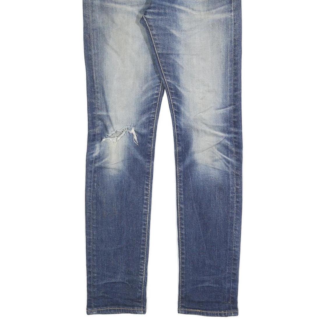 LEVI'S 510 BIG E Mens Slim Skinny Denim Medium W29 L32 Classic Stretch Zip Jeans