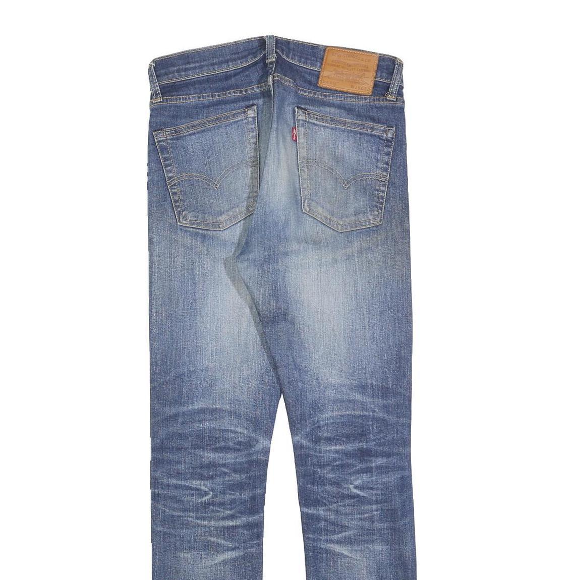 LEVI'S 510 BIG E Mens Slim Skinny Denim Medium W29 L32 Classic Stretch Zip Jeans