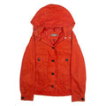 MASSIMO DUTTI Womens Jacket Orange Hooded XS